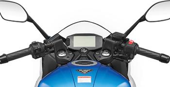 CLIP-ON HANDLE BARS (FOR GIXXER SF 250)